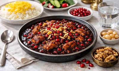  طرز تهیه خورشت سیر و انار مازندرانی؛ غذای خاص شمالی برای ناهار