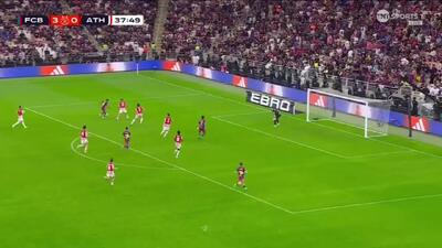 ویدیو: گل چهارم بارسلونا به بیلبائو توسط رافینیا - پارس فوتبال