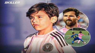 ویدیو| پسر مسی کپی برابر اصل اسطوره/ شباهت جالب حرکات و گلزنی به سبک لئو - پارس فوتبال