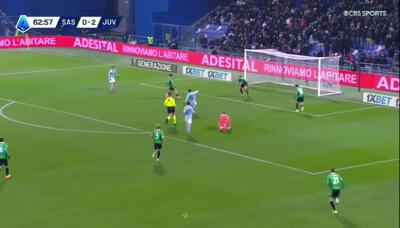 ویدیو: گل سوم یوونتوس به ساسولو توسط جاناتان دیوید - پارس فوتبال