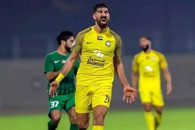 دبل شهریار مغانلو برای اتحاد کلباء امارات - پارس فوتبال