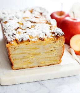 طرزتهیه کیک سیب نامرئی؛ دسر فرانسوی با پنج ماده ساده