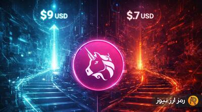 انتقال میلیون‌ها توکن UNI؛ صعود به ۹ دلار یا سقوط تا ۵.۷ دلار؟