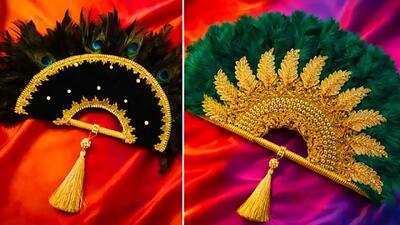  15 مدل بادبزن پر تزئینی زنانه؛ شیک ترین اکسسوری برای سلیقه های ظریف