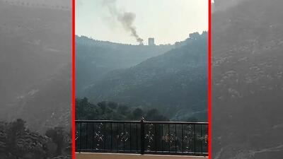  فیلم حمله پهپادی به منطقه جویا