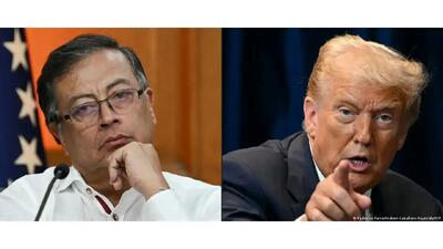 خط و نشان رئیس جمهور کلمبیا برای ترامپ: تهدید نکن، اینجا منتظرم!