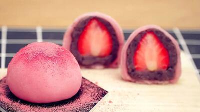  موچی / شیرینی ژاپنی با طعمی متفاوت + فیلم