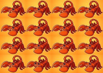 بازی فکری: فقط اوناییکه دید خلبانی دارن تو ۴ ثانیه عقرب متفاوت و پیدا میکنن!