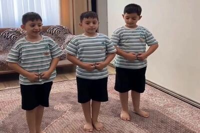  آواز محلی؛ سه قلوها با وجود این که هماهنگی تو این شرایط سخته انقد قشنگ آذری رقصیدن