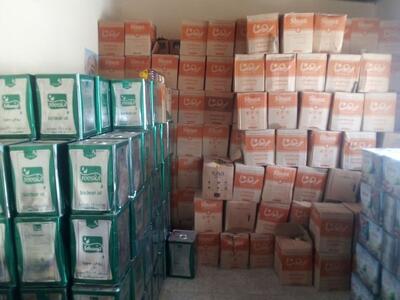 ۱۵ تن روغن خوراکی احتکارشده در جنوب شرق تهران کشف شد