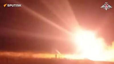  تانک‌های گراد روسیه، شبه‌نظامیان اوکراینی را در منطقه زاپوروژیه نابود کردند