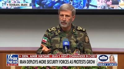 سخنان فرمانده ارتش در رسانه‌های آمریکا را ببینید