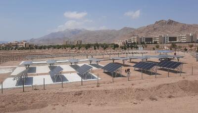  افتتاح نیروگاه خورشیدی ۳۸۰ کیلوواتی در شهر میلاجرد