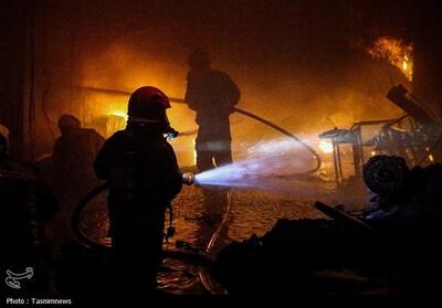 حریق یک واحد مسکونی در منظریه زنجان - تسنیم