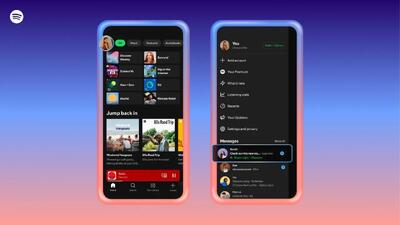  اسپاتیفای امکان شنیدن و پخش موسیقی زنده را به پیام‌رسان خود افزود