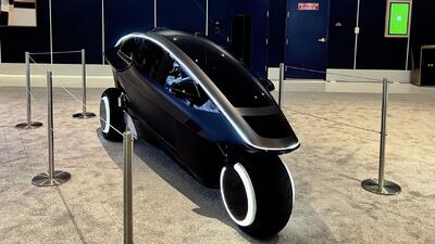 خودروی تک‌نفره TRINITY با هوش مصنوعی انویدیا رونمایی شد