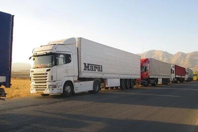 گزارش رسمی از مرزها: ترانزیت جاده‌ای کالا به ۱۲.۵ میلیون تُن رسید