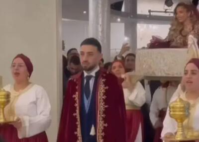 جشن نامزدی باشکوه منیر الحدادی در مادرید