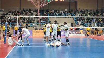 اوج هیجان والیبال در اصفهان