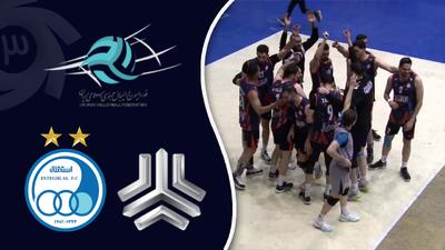 خلاصه والیبال سایپا 3 - استقلال گنبد 1