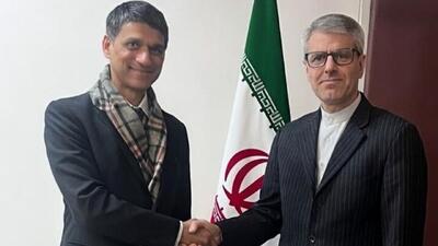 تاکید بقائی بر عزم ایران و هند برای تقویت بیش از پیش پیوند‌های دوجانبه