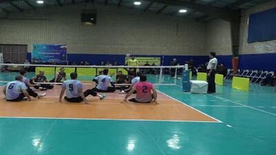  پایان رقابت‌های قهرمانی والیبال نشسته کشور در قم
