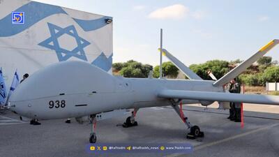 انهدام پهپاد اسرائیلی در آسمان کرمانشاه + عکس