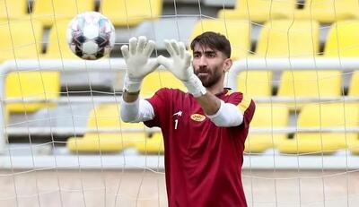 اتفاقات بازی پرسپولیس - تراکتور همچنان در ذهن علیرضا بیرانوند