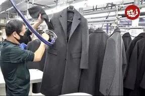 مراحل دیدنی تولید پالتو مردانه در کارخانه ای در کره جنوبی