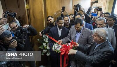 عکس/ آیین افتتاح موزه ملی کشتی با حضور وزیر ورزش