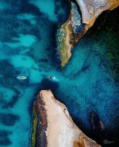 تصویری زیبا از طبیعت بکر عسلویه