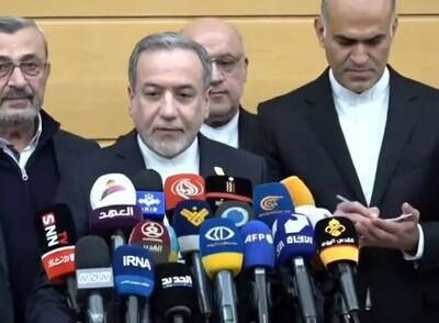 خبرجدید عراقچی درباره جنگ و مذاکره