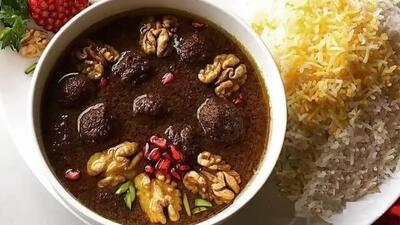  طرز تهیه خورشت فسنجان با گوشت قلقلی مناسب مهمانی