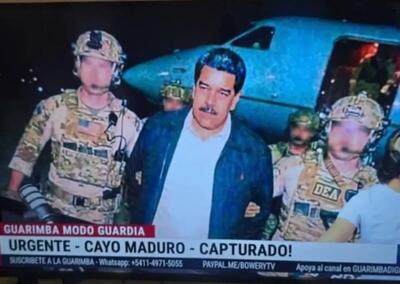 کدام تصاویر ربودن مادورو که میلیون ها بار هم دیده شدند، جعلی بود؟ (+عکس)