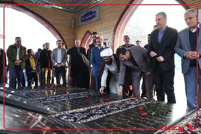  تجدید میثاق دنیامالی با شهدای مصلی شهرستان پاکدشت