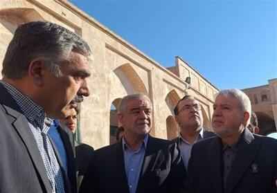  بازدید وزیر میراث‌فرهنگی از بازار تاریخی زرگری و طرح موزه بزرگ