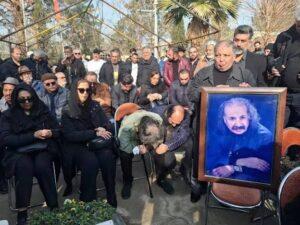 بدرقه پیکر سعید پیردوست به خانه ابدی