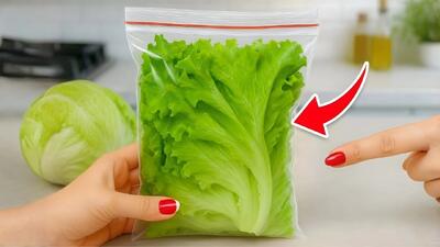  روش طبیعی برای نگهداری از کاهو بدون سیاه شدن و پژمرده شدن / تا ماهها کاهو را تازه نگهدارید