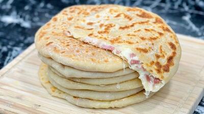  طرز تهیه نان های شکم پر خوشمزه / فوری و کاملا اقتصادی