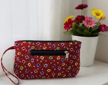  طرز ساخت کیف پول دو زیپ مدل دانشگاهی / یک آموزش سریع، تمیز و کاملاً کاربردی !