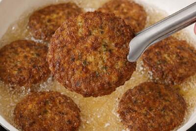 تهیه کتلت بدون گوشت؛ ۱۰۰ برابر خوشمزه تر از گوشت