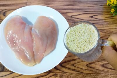 کمی برنج و مرغ! هر روز دوست داری درستش کنی