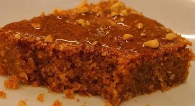 شیرینی لطیف و خوشمزه بدون تخم مرغ با شیر داغ از خوشمزگیش هرچی بگم کم گفتم با چای یا قهوه