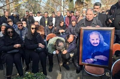 پیکر زنده‌یاد «سعید پیردوست» به خاک سپرده شد/ گلایه از مهران مدیری و سیامک انصاری