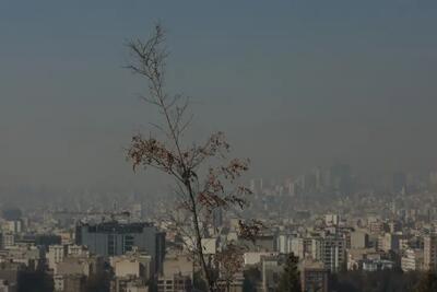 آلودگی هوای تهران در وضعیت قرمز