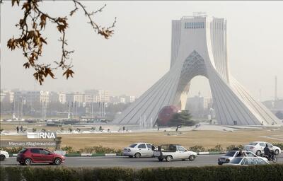  وضعیت هوای تهران قرمز شد