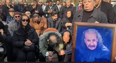 پیکر سعید پیردوست در قطعه هنرمندان به خاک سپرده شد