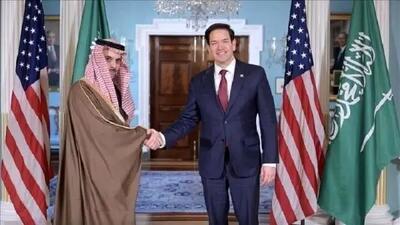دیدار وزیر خارجه عربستان با مارکو روبیو همتای آمریکایی