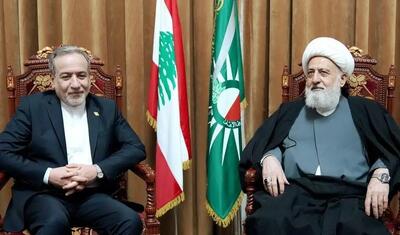 دیدار عراقچی با نایب رئیس مجلس اعلای شیعیان لبنان