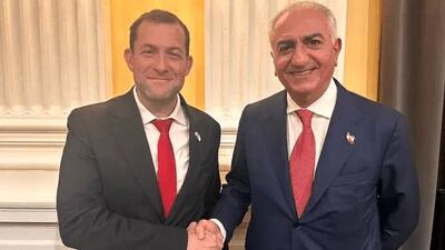 دیدار بی‌سابقه مقام اسرائیلی با ربع پهلوی